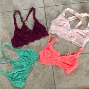 Lot of Bralettes Medium